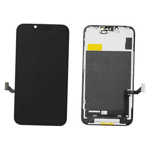DISPLAY LCD ZY INCELL COF PER APPLE IPHONE 14 TOUCH SCREEN VETRO SCHERMO  FRAME (IC INTERCAMBIABILE) - ZY