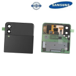 TOUCH SCREEN SCHERMO ORIGINALE SERVICE PACK PER SAMSUNG Z FLIP 3 5G F711B NERO (ESTERNO OUTER) GH97-26773A VETRO LCD DISPLAY