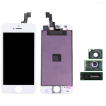 DISPLAY LCD RETINA PER APPLE IPHONE 6 TOUCH SCREEN VETRO SCHERMO BIANCO FRAME