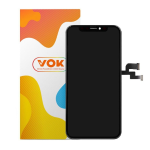 DISPLAY LCD VOK HARD OLED PER APPLE IPHONE X TOUCH SCREEN VETRO SCHERMO FRAME NERO