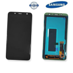 TOUCH SCREEN SCHERMO ORIGINALE SERVICE PACK PER SAMSUNG GALAXY J6 2018 J600F VETRO LCD DISPLAY NERO GH97-21931A / GH97-22048A