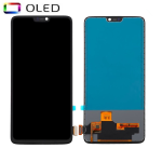 TOUCH SCREEN SCHERMO OLED PER ONEPLUS 6 A6000 A6003 NERO VETRO LCD DISPLAY 