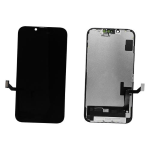 DISPLAY LCD SL SOFT OLED COF PER APPLE IPHONE 14 TOUCH SCREEN VETRO SCHERMO FRAME NERO