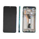 TOUCH SCREEN SCHERMO PER XIAOMI REDMI NOTE 8 PRO VETRO LCD DISPLAY CON FRAME VERDE GREEN