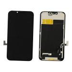 DISPLAY LCD MPD HARD OLED PER APPLE IPHONE 13 TOUCH SCREEN VETRO SCHERMO FRAME NERO