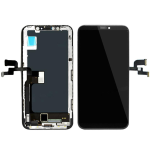 DISPLAY LCD MPD HARD OLED PER APPLE IPHONE X TOUCH SCREEN VETRO SCHERMO FRAME NERO