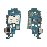 PCB CONNETTORE RICARICA ORIGINALE SERVICE PACK SAMSUNG GALAXY S21 ULTRA G998B CON LETTORE SIM FLAT DOCK CARICA JACK MICROFONO GH96-14064A 