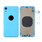 SCOCCA COMPLETA CON TELAIO POSTERIORE BACK COVER COPRIBATTERIA PER APPLE IPHONE XR BLU 