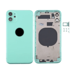 SCOCCA COMPLETA CON TELAIO POSTERIORE BACK COVER COPRIBATTERIA PER APPLE IPHONE 11 VERDE GREEN 