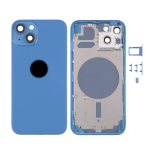 SCOCCA COMPLETA CON TELAIO POSTERIORE BACK COVER COPRIBATTERIA PER APPLE IPHONE 13 BLU