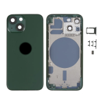 SCOCCA COMPLETA CON TELAIO POSTERIORE BACK COVER COPRIBATTERIA PER APPLE IPHONE 13 VERDE GREEN