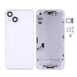 SCOCCA COMPLETA CON TELAIO POSTERIORE BACK COVER COPRIBATTERIA PER APPLE IPHONE 14 PLUS VIOLA PURPLE 