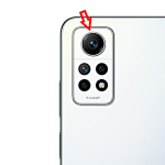 VETRINO VETRO LENTE FOTOCAMERA POSTERIORE PER XIAOMI REDMI NOTE 12 PRO 4G 