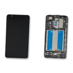 TOUCH SCREEN SCHERMO PER SAMSUNG GALAXY A01 CORE A013G VETRO LCD DISPLAY NERO CON FRAME 