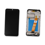 TOUCH SCREEN SCHERMO PER SAMSUNG GALAXY A01 2019 A015F VETRO LCD DISPLAY NERO CON FRAME 