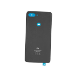 BACK COVER PER XIAOMI MI 8 LITE SCOCCA COPRIBATTERIA POSTERIORE NERO BLACK