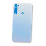 BACK COVER PER XIAOMI REDMI NOTE 8 M1908C3JG SCOCCA COPRIBATTERIA POSTERIORE BIANCO WHITE