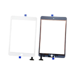 VETRO TOUCH SCREEN SCHERMO BIANCO COMPLETO PER IPAD MINI/ MINI 2 A1432 / A1454 / A1455 / A1489 / 1490 / A1491 (NO HOME)