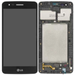 TOUCH SCREEN SCHERMO PER LG K8 2017 M200N VETRO LCD DISPLAY CON FRAME NERO