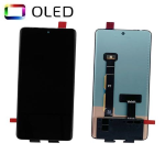 TOUCH SCREEN SCHERMO OLED PER MOTOROLA MOTO EDGE 40 NEO XT2307-1 NERO VETRO LCD DISPLAY (FULL SIZE)