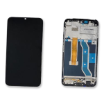 DISPLAY LCD PER REALME C15 RMX2180 TOUCH SCREEN SCHERMO VETRO CON FRAME NERO