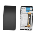 TOUCH SCREEN SCHERMO PER SAMSUNG GALAXY A23 5G A236B (FLAT SM-A236U/B  R0.0 BOE) NERO VETRO LCD DISPLAY CON FRAME