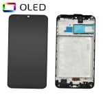 TOUCH SCREEN SCHERMO OLED PER SAMSUNG GALAXY M31 SM-M315F M315 VETRO LCD DISPLAY CON FRAME (FULL SIZE)