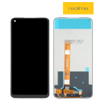 TOUCH SCREEN SCHERMO ORIGINALE SERVICE PACK PER REALME 7 5G RMX2111 / NARZO 30 PRO 5G RMX2117 / V5 RMX2112 / OPPO A72 5G CPH2067 PDYM20 / A73 5G CPH2161 VETRO LCD DISPLAY NERO R-118