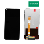 TOUCH SCREEN SCHERMO ORIGINALE SERVICE PACK PER OPPO A32 - A33 - A53 2020 - A53S - A11s / REALME C17 - 7i  - NARZO 20 NERO VETRO LCD DISPLAY 