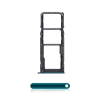 CARRELLO PORTA LETTORE DUAL SIM MICRO SD CARD READER PER SAMSUNG A20S A207F VERDE GREEN