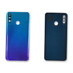 BACK COVER + CAMERA FRAME PER HUAWEI P30 LITE 48MP MAR-LX1M LX2J SKY BLUE SCOCCA POSTERIORE