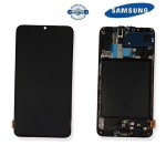 TOUCH SCREEN SCHERMO ORIGINALE SERVICE PACK PER SAMSUNG GALAXY A70 A705F NERO VETRO LCD DISPLAY CON FRAME GH82-19787A GH82-19747A