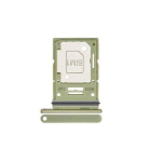 CARRELLO PORTA LETTORE DUAL SIM MICRO SD CARD READER PER SAMSUNG A54 5G A546B GREEN VERDE