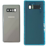 BACK COVER + CAMERA FRAME SAMSUNG NOTE 8 SM-N950 SCOCCA COPRIBATTERIA POSTERIORE SILVER