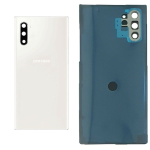 BACK COVER + CAMERA FRAME SAMSUNG NOTE 10 SM-N970 SCOCCA COPRIBATTERIA POSTERIORE WHITE BIANCO 