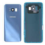 BACK COVER + CAMERA FRAME SAMSUNG S8 G950 G950F SCOCCA COPRIBATTERIA POSTERIORE BLUE BLU 