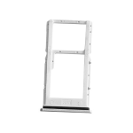 CARRELLO PORTA LETTORE SIM + MICRO SD CARD READER PER XIAOMI REDMI 10 4G / 10 2021-2022  BIANCO WHITE