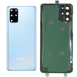 BACK COVER + CAMERA FRAME SAMSUNG S20 PLUS G985 SCOCCA COPRIBATTERIA POSTERIORE BLUE BLU