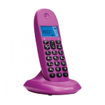 MOTOROLA C1001 C1LB+CORDLESS VIVAVOCE COLORE VIOLA PURPLE