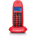 MOTOROLA C1001 C1LB+CORDLESS VIVAVOCE COLORE RED ROSSO 