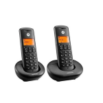 MOTOROLA E202 DUO TELEFONO CORDLESS DECT NERO