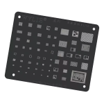 STENCIL PROFESSIONALE PER REBALLING IC CHIP BGA PER IPHONE 13 / 13 PRO / 13 PRO MAX / 13 MINI WYLIE WL-15