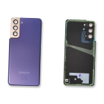 BACK COVER + CAMERA FRAME SAMSUNG S21 5G G991B SCOCCA COPRIBATTERIA POSTERIORE PHANTOM VIOLET / VIOLA